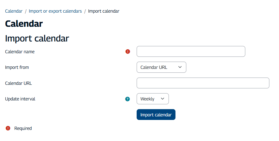 importcalendar2