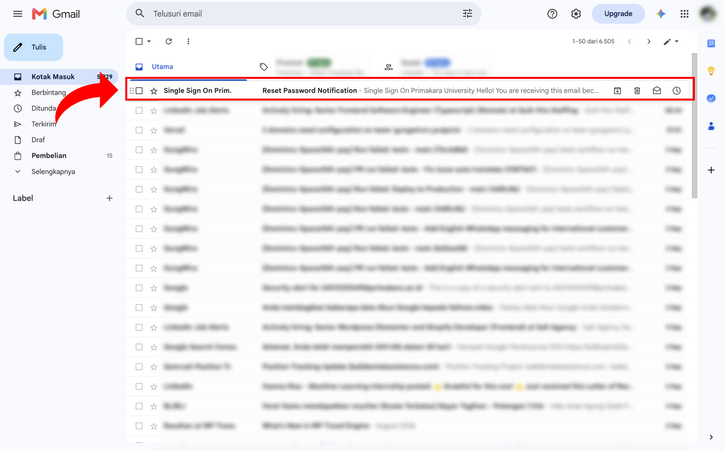 Email Reset Password