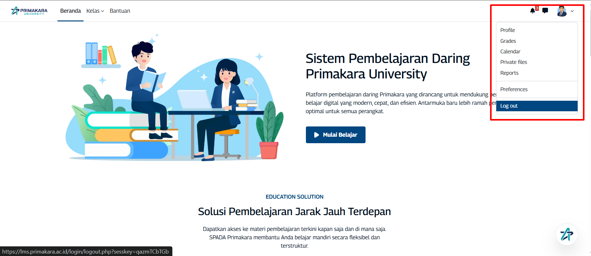 logoutprofile