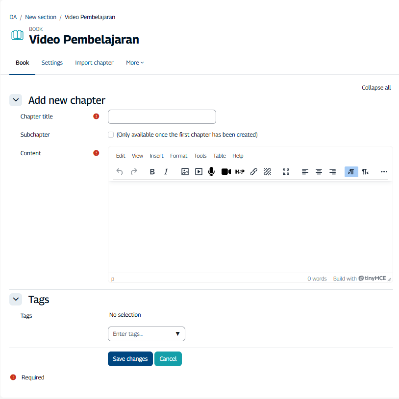 videochapter